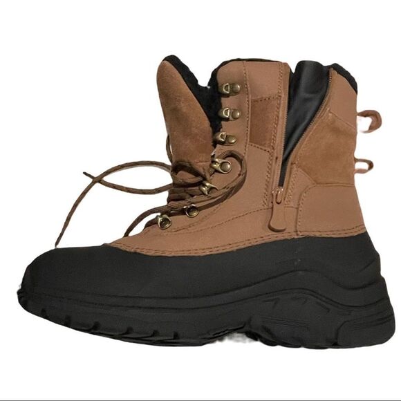 In Motion Unisex Insulated Leather Water Resistant Boots   - Picture 10 of 16